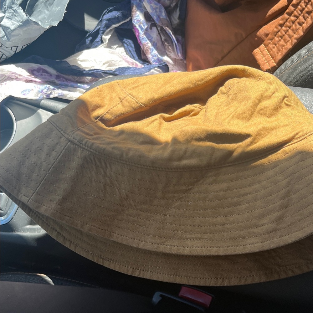 BAGGU Golden Tan Bucket Hat